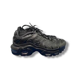 Nike Air Max Plus TN GS CD0609-001 Black Yellow US 5Y EUR 37.5 Sneakers